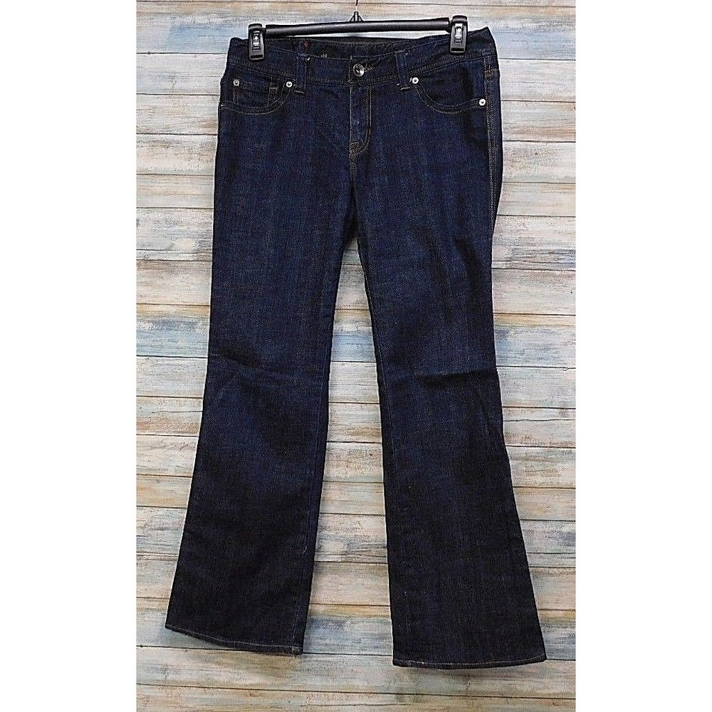 X2 Denim lab Womens Bootcut Jeans Dark Wash Denim Size 10 Western‎
